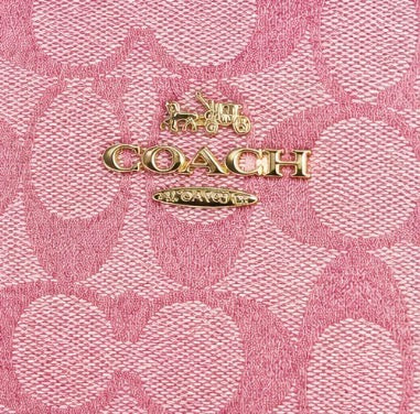 Pink Monogram Shoulder Bag – Stylish Everyday Handbag