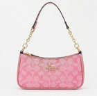 Pink Monogram Shoulder Bag – Stylish Everyday Handbag