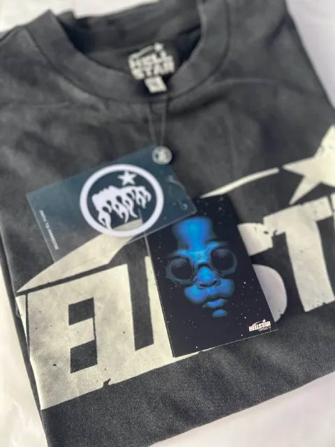 Hellstar Tee Black with white logo - StockX Passing