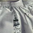 White Skyline Eric Emanuel Shorts - StockX Passing